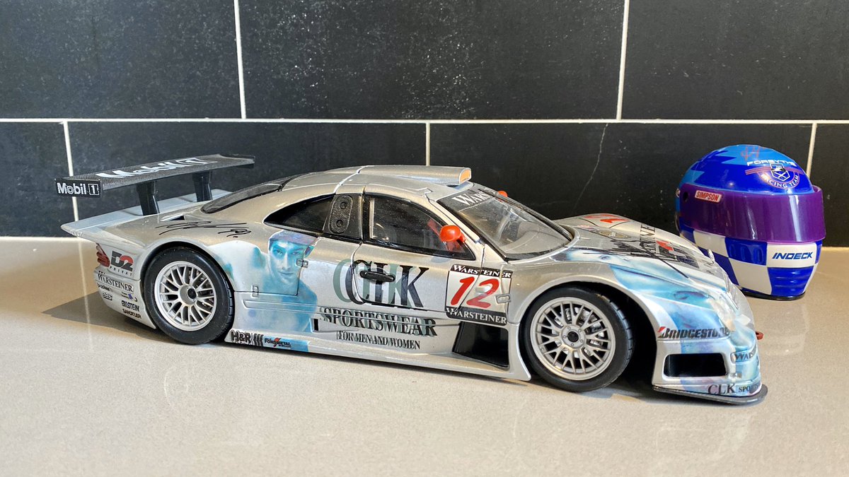 champwebdotnet's tweet image. One of my coolest pieces of memorabilia a 1:18 1997 Mercedes CLK FIA GT ride driven by #GregMoore

#redglovesrule