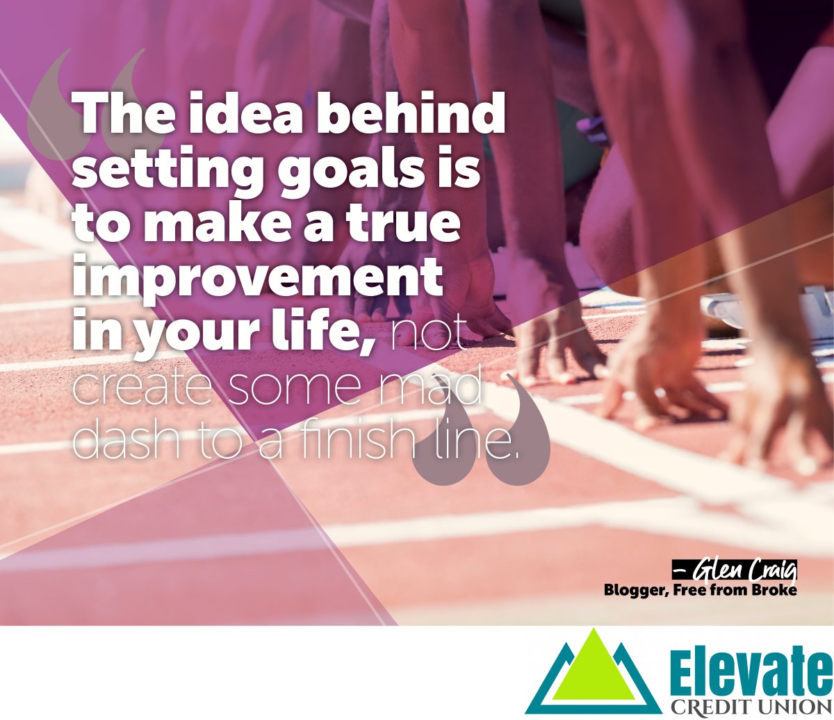 elevatecu's tweet photo. #goals #improvement #elevatecu https://t.co/d0i9rVGDlr
