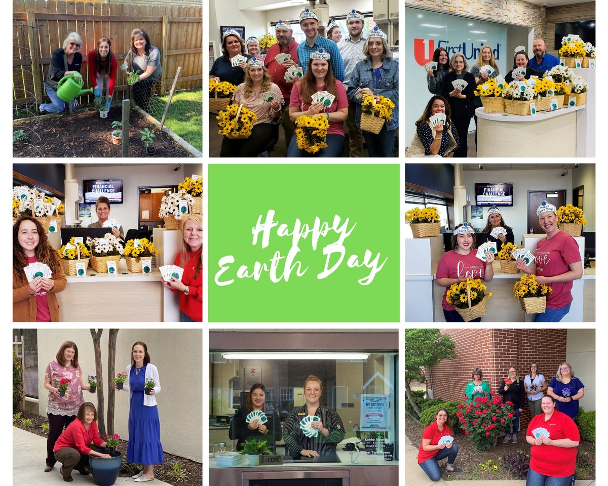 FirstUnitedBank's tweet photo. We are rooted in our communities, planting a seed for tomorrow. Visit any of our drive thrus to get your wildflower seeds to plant! Happy Earth Day! #SpendLifeWisely #FirstUnitedBank https://t.co/aU5C2VBGDZ