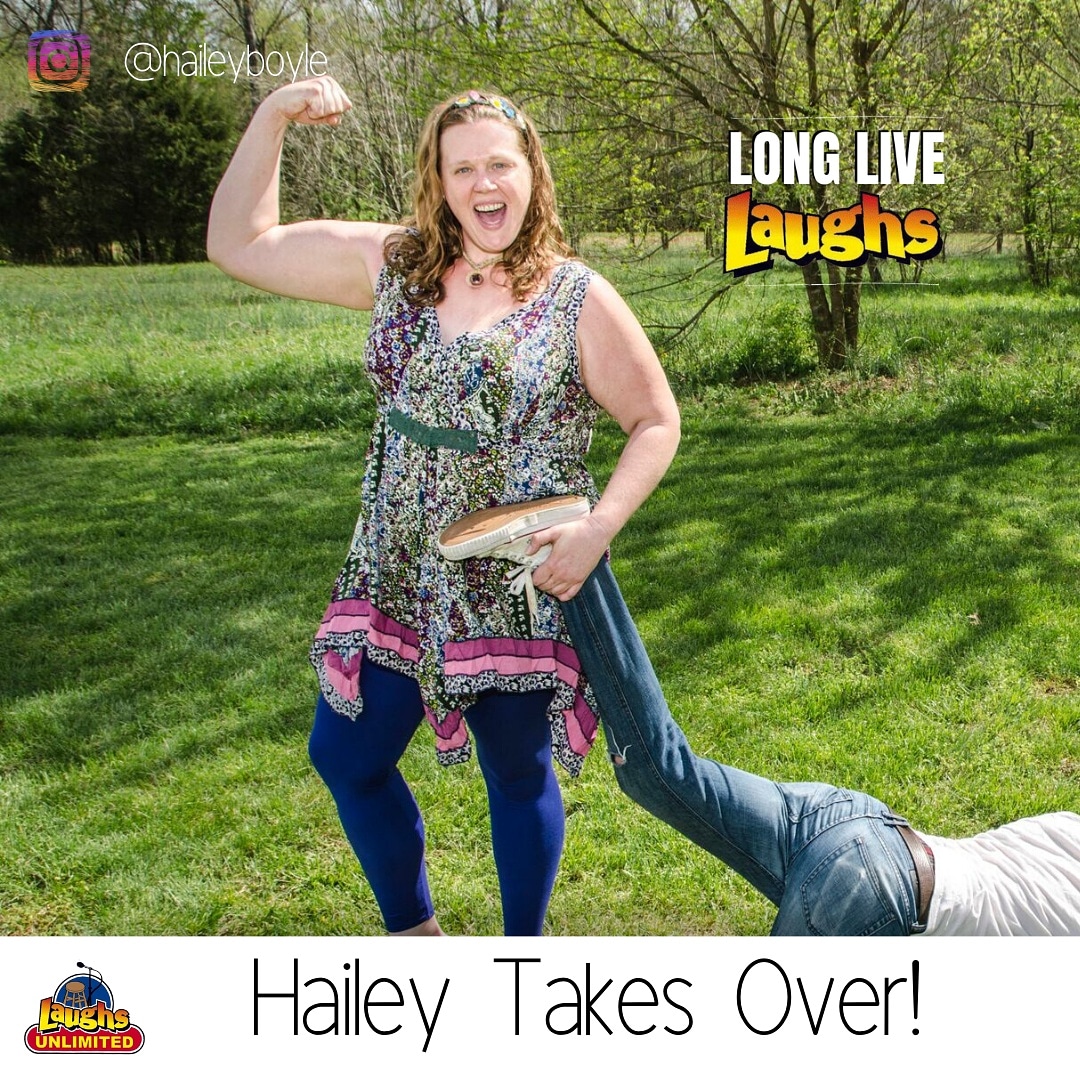 HaileyButter's tweet photo. Oh hey I am still a comic. Tomorrow I take over the Laughs Unlimited Facebook page if you want to watch me try too hard #LongLiveLaughs #LaughsUnlimited #LaughterIsMedicine #Sacramento #OldSacramento #OldSacBars #stayhomesavelives #QuarantineAndChill https://t.co/Tkt4xltqCm