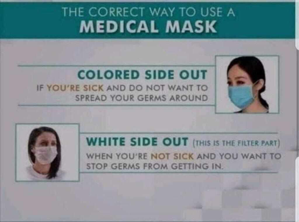 __maaji's tweet image. Many people endorse the use of #blackmasks, in other word, ordinary mask. But, for your information,that mask unfortunately has #zeroprotection over #germs. It only protects you against dust.
    This #whitemask is the best option, and here are the best ways to use it..