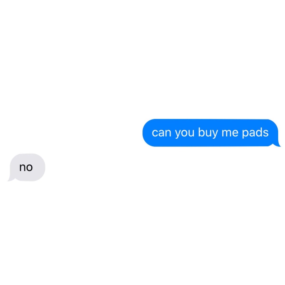 A3 Characters Responses to “Can You Buy Me Pads”: A Thread