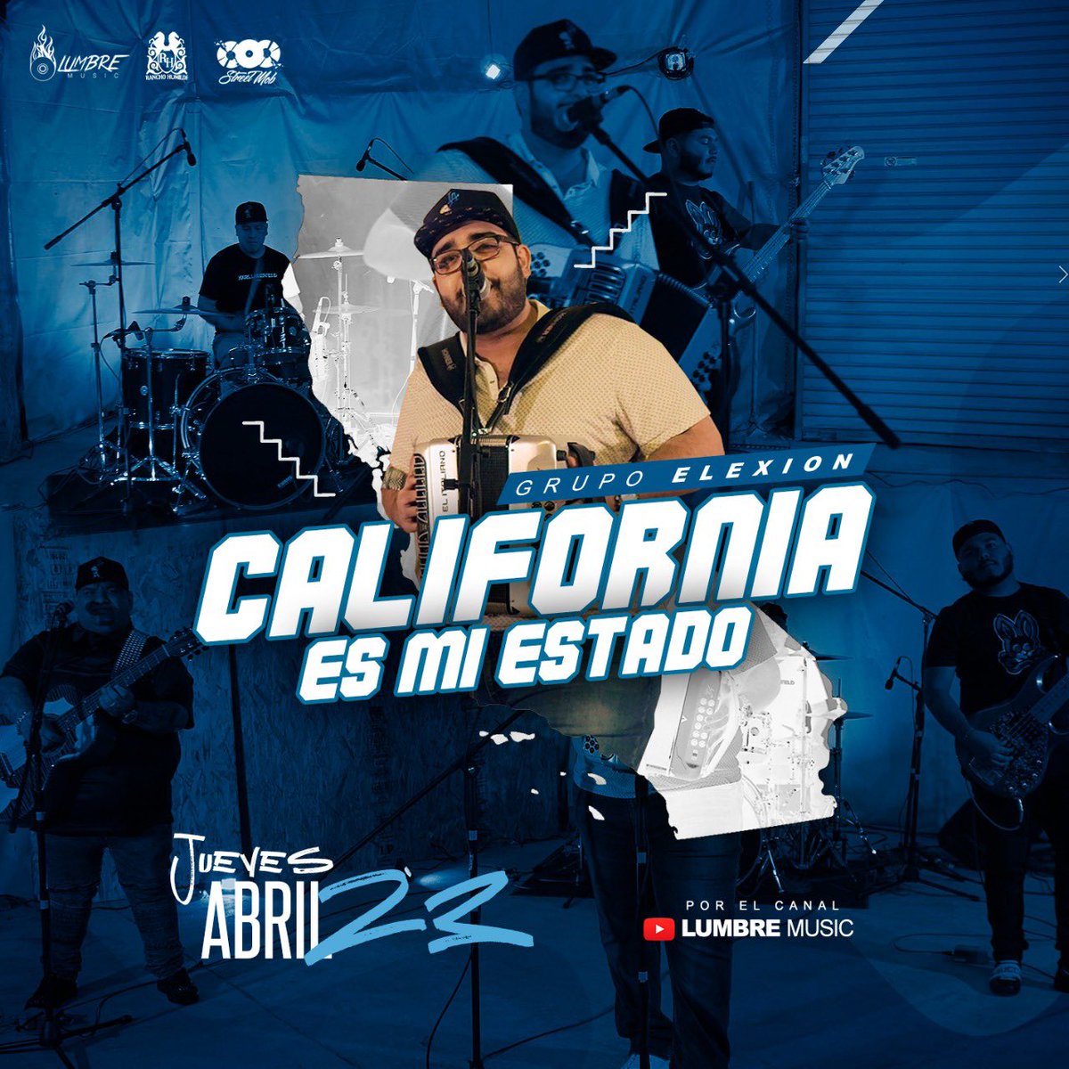 LumbreMusic's tweet photo. Por el canal de LUMBRE MUSIC mañana! #lumbremusic #ranchohumilde #streetmobrecords https://t.co/WjaSeVasUf