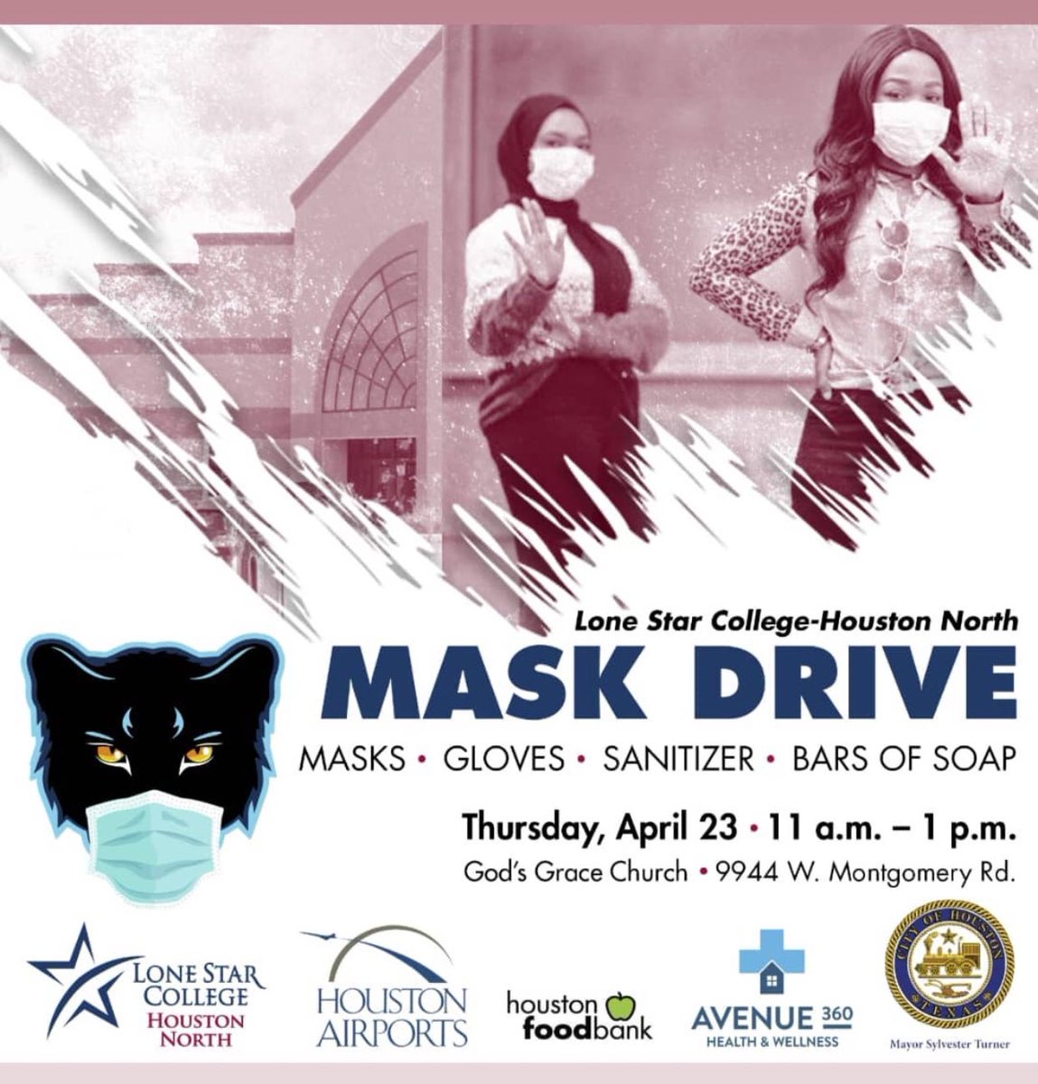 NoraLemon1's tweet photo. Are you in need of mask or hand sanitizer !!!! Lone Star is here to help !!@Cullen_Bobcats https://t.co/DV0FFOijNj