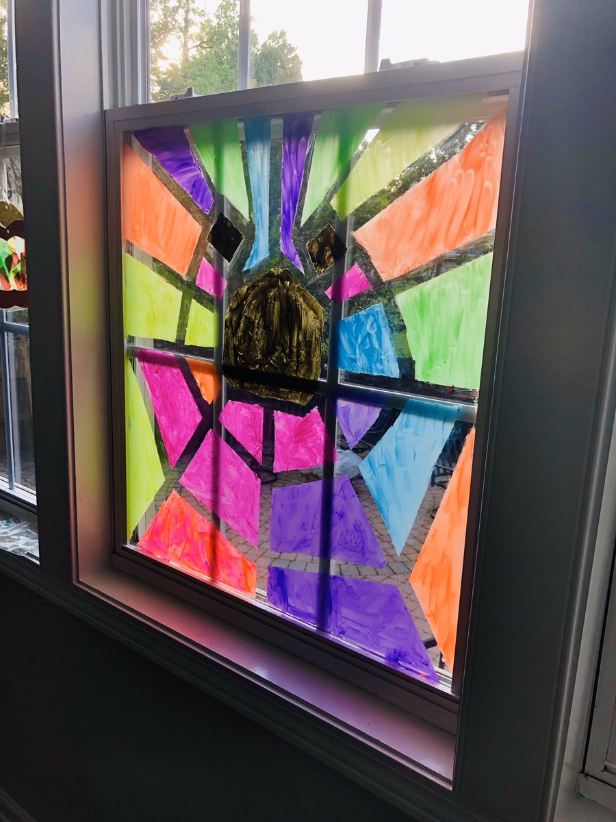 WakeForest_NC's tweet image. Another day of beautiful window art! We even got a special entry from our friends at the @WF_Chamber. We really appreciate everyone playing along and are looking forward to seeing even more tomorrow.

#StayStrongWF #WindowWeek #TownofWakeForest