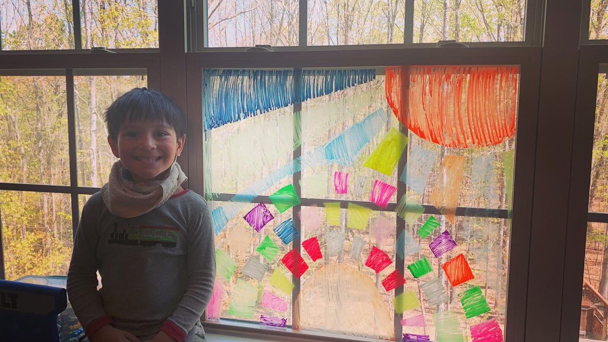 WakeForest_NC's tweet image. Another day of beautiful window art! We even got a special entry from our friends at the @WF_Chamber. We really appreciate everyone playing along and are looking forward to seeing even more tomorrow.

#StayStrongWF #WindowWeek #TownofWakeForest