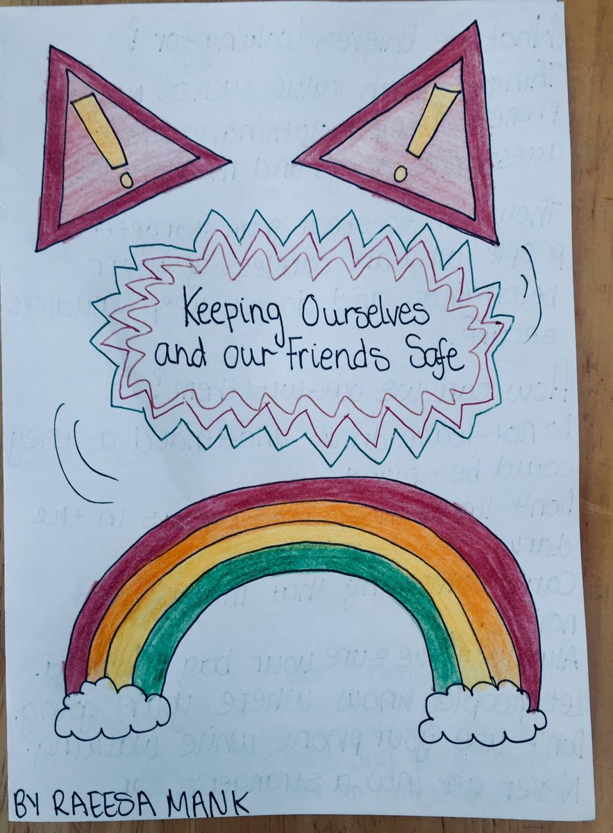 SharplesLSfL's tweet photo. Getting some great #PSHE work coming in from pupils @SharplesSchool  working from home. Here is an amazing booklet by Raeesa about staying safe and first aid! https://t.co/ivfv2AMm3y