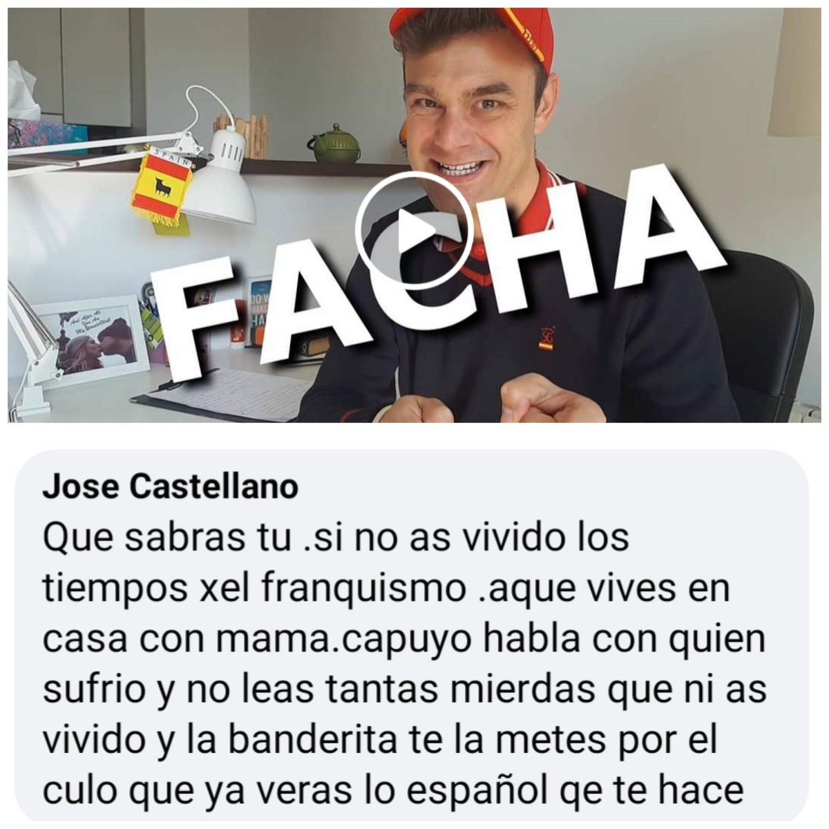 rubengarcia1983's tweet photo. Otro candidato a ganar la próxima #HatersCUP
Buenas noches Peña! https://t.co/skd3cxn2j4
