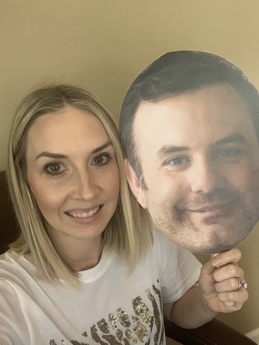 Ander_Inter's tweet photo. #Virtual and @zoom_us aren’t the only ways to connect during times like these. Keeping your #TomHead in your desk drawer is key! @tom_testa @Jen_Jennings are doing the most! https://t.co/cfhbO35Yr6