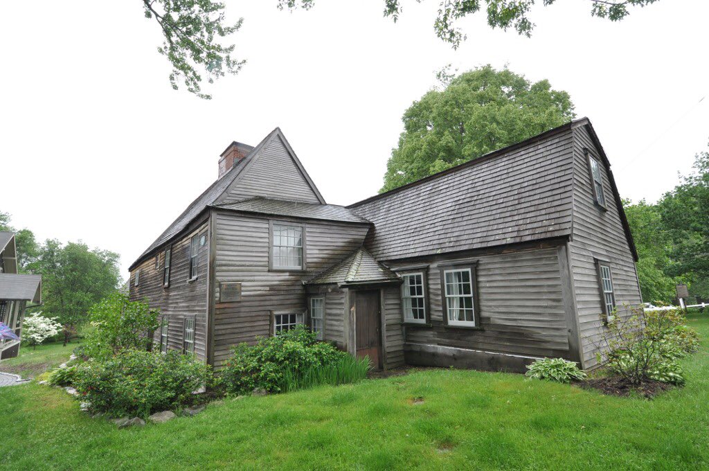 Well, since it crashed, the house is the oldest wooden structure in the US and has never once left our family or had a mortgage on it. It was built by settler Jonathan Fairbanks. He signed the covenant for the town of Dedham (where the house is) when it was founded and named.