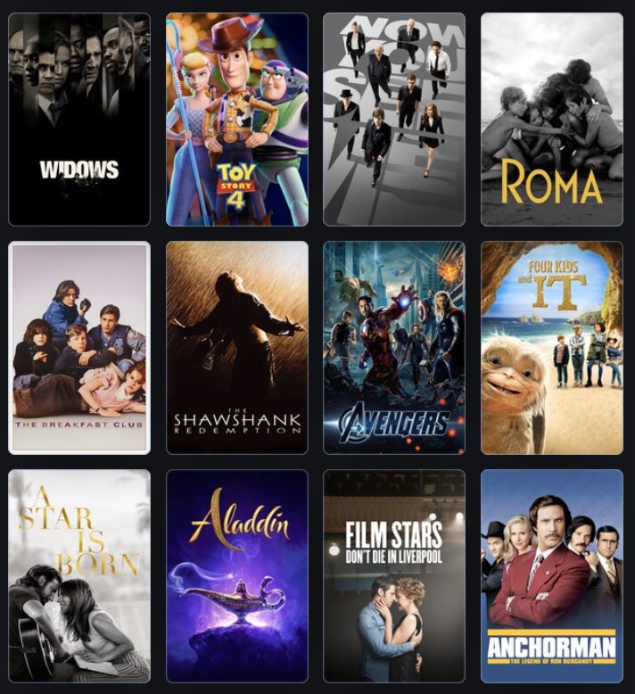 mrsmgrady's tweet photo. 48 films now since lockdown!!
40 of which were new to me..
1 x 5⭐️
6 x 4½ ⭐️
8 x 4⭐️
23 x 3½ ⭐️
6 x 3⭐️
2 x 2½ ⭐️
2 x 2⭐️
#filmlover #lockdowncinema #lockdownlife #missingcinema #cineworld #unlimited https://t.co/rllr4aX0h8
