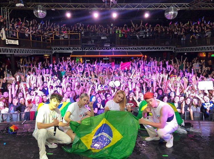 Sold out Rio de Janeiro, Porto Alegre, Santiago and Sao Paulo in their 2019 Wild Kard in Latin America Tour 