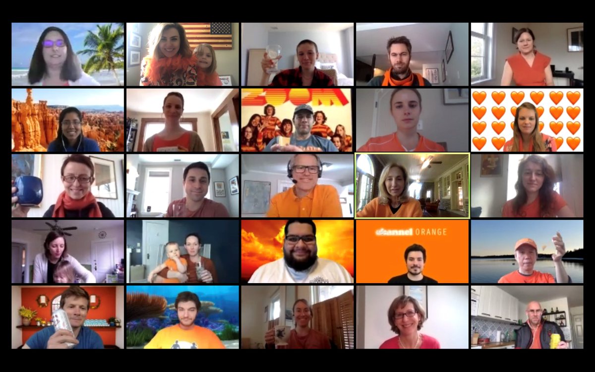 ohanabioscience's tweet image. Today we joined @resolveorg's #wearorange movement in a team event where we shared our personal stories and rallied around Ohana's mission to help everyone build the family they dream of. #NIAW2020