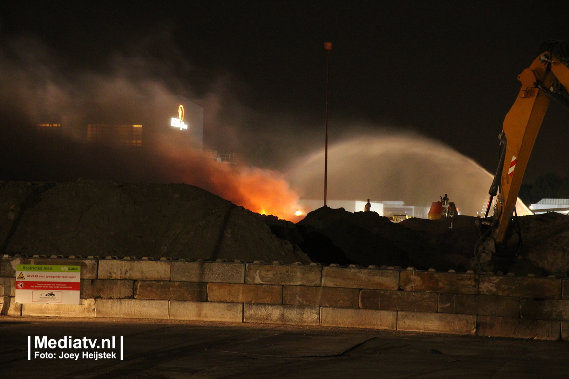 Melding hulpdiensten Nieuwe Waterwegstraat Schiedam