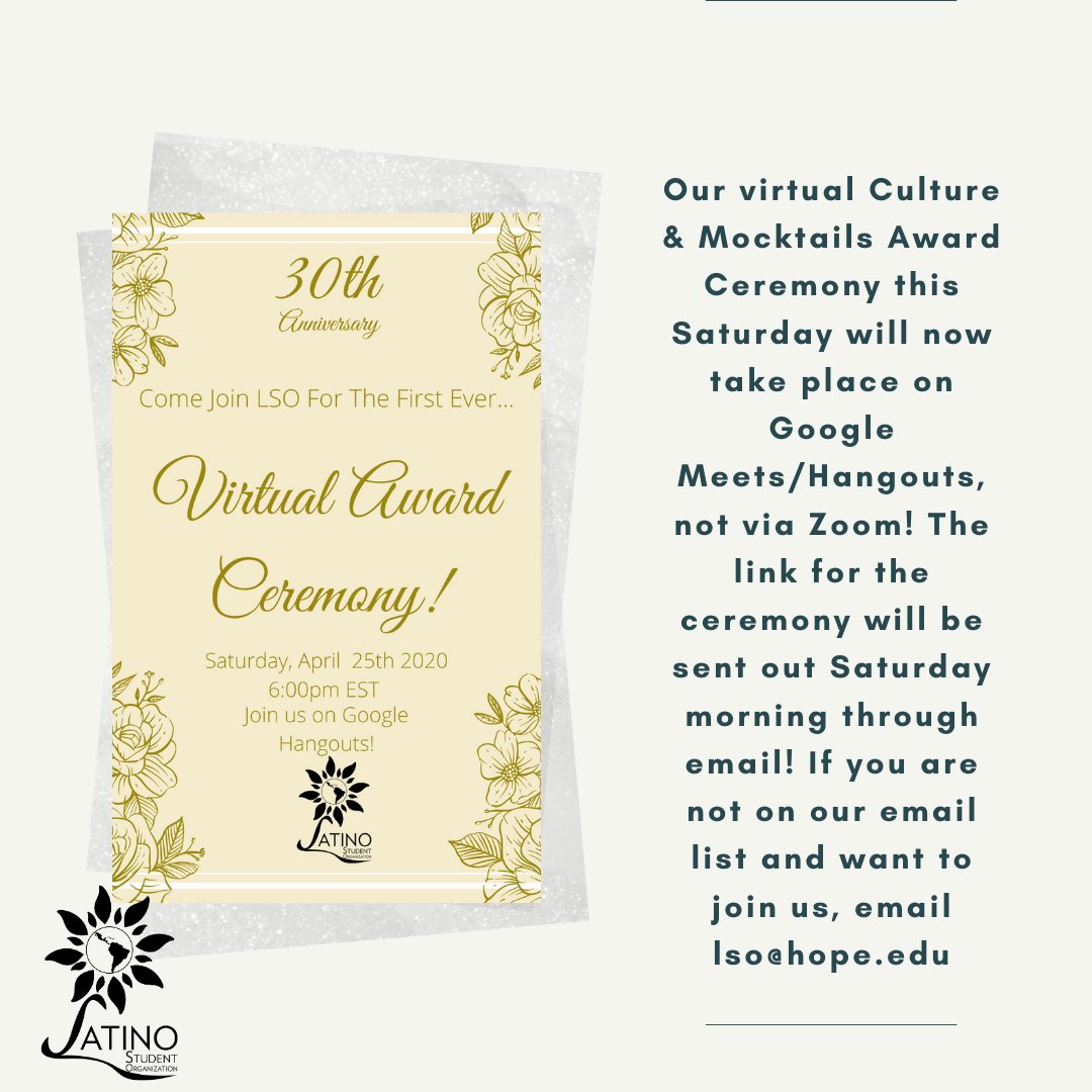 LSO Hope College tweet media