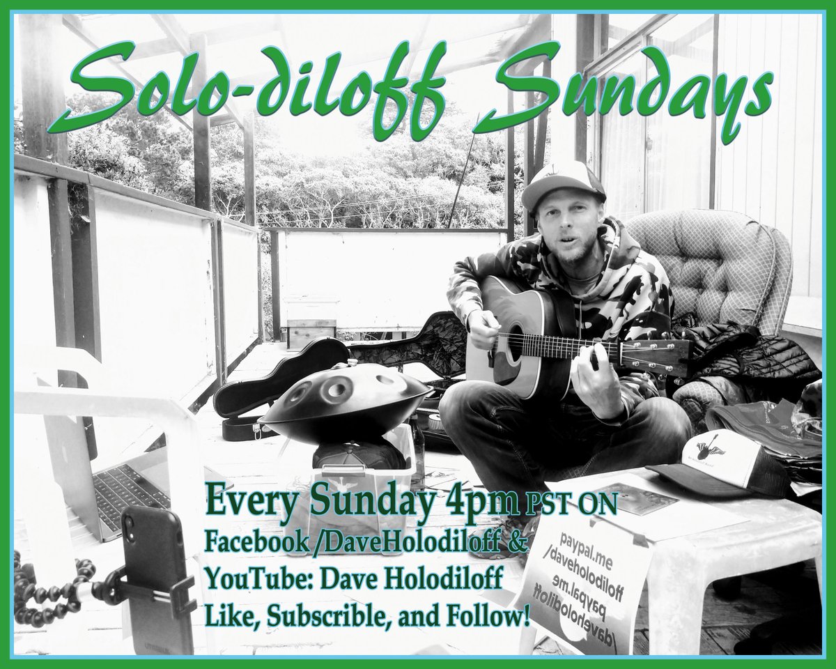 DaveHolodiloff's tweet photo. FREE Earth Day Concert online at 6pm PST today! Join me on Youtube and Facebook! - https://t.co/SkmpquDow4 https://t.co/8fQN9ru2uy