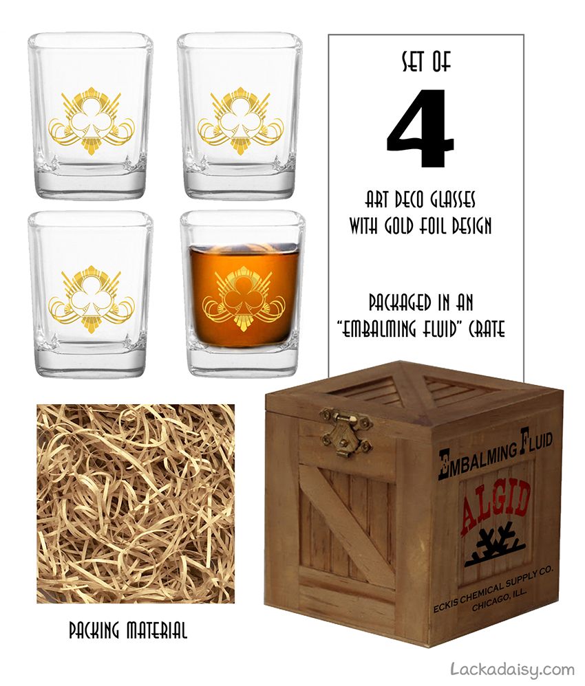 These aren't quite final, but the direction we're heading with the Lackadaisy shot glasses (as portended by the recent Kickstater). Price point would ~$25-30 for the set + crate. Given that, we're trying to gauge interest so we know how many to make! (Poll to follow)  #lackadaisy