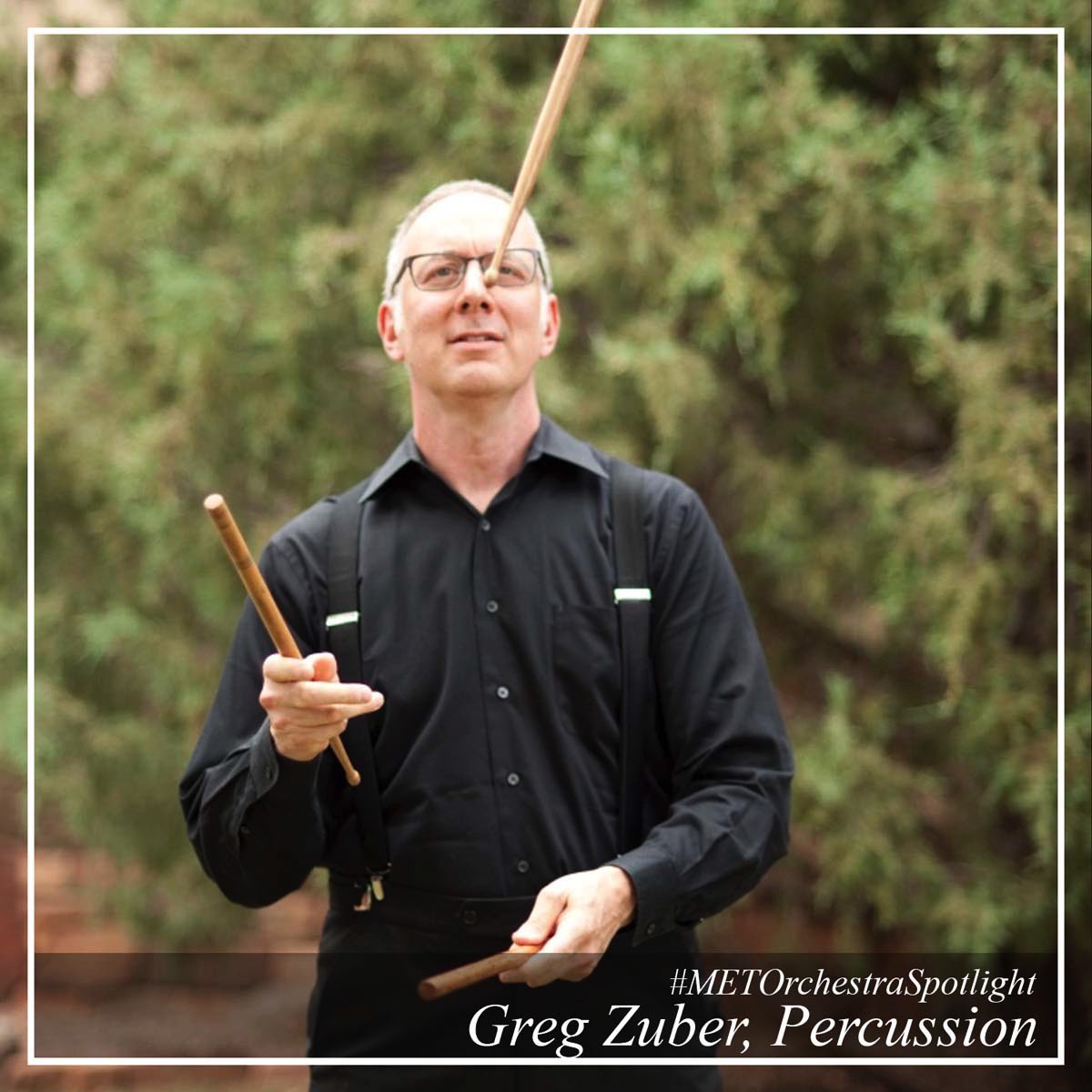 METOrchestra's tweet photo. In our first installment of #METOrchestraSpotlights, we are thrilled to feature Greg Zuber (@GregZuber1), Principal Percussionist of the #MetOrchestra. Scroll through to get to know our esteemed colleague a little better! 🥁 https://t.co/r7tHXHYaIP