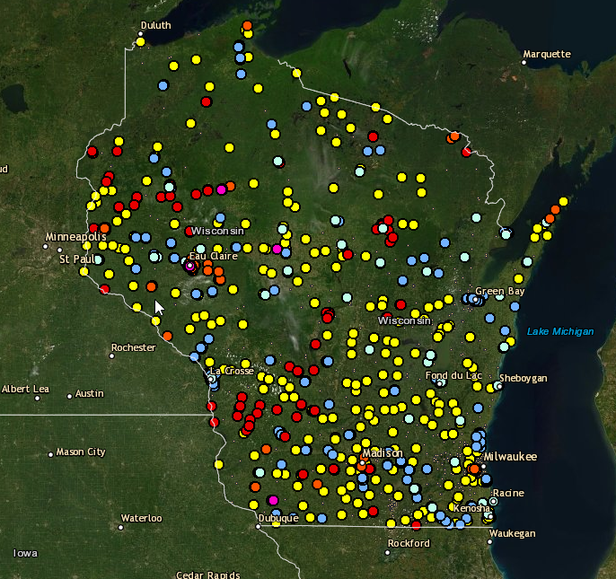 MCPSafety's tweet photo. The Public Service Commission of Wisconsin (@PSCWisconsin) has published a map of public Internet Hot Spots and Internet access offers from local providers. @mcpasd #WeBelieve #mpctech https://t.co/LZ8arK4XQg