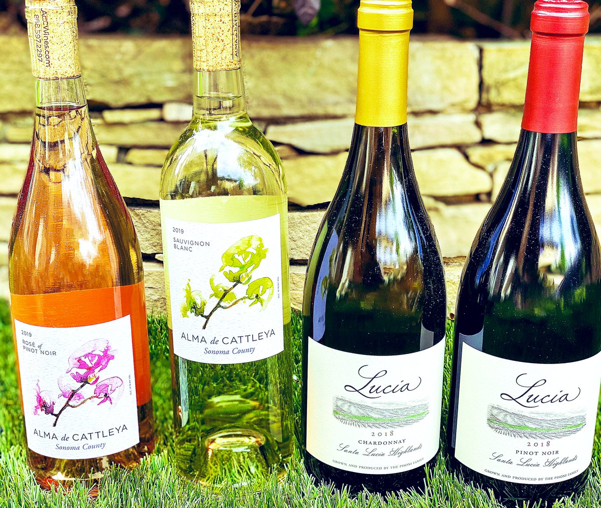 Excited about tonight’s tasting with Winemakers Bibiana Gonzalez Rave of <a href="/almadecattleya/">almadecattleya</a> and Jeff Pisoni of <a href="/PisoniVineyards/">Pisoni Family</a>. Join us at 6 pm CT here on Twitter by following the #almaluciawine hashtag