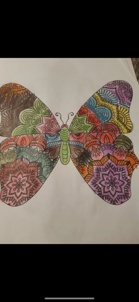 Bridge4Health's tweet photo. “Never lose hope...the butterfly is proof that something beautiful can emerge from something completely falling apart.” - (Jane Logan) Don’t forget to send us your creations, link in bio! #createhopemural #mentalhealth #arttherapy @MHCC_ @YMHCanada @Bridge4Health @DuWestMuseum https://t.co/QRMRn1P94p