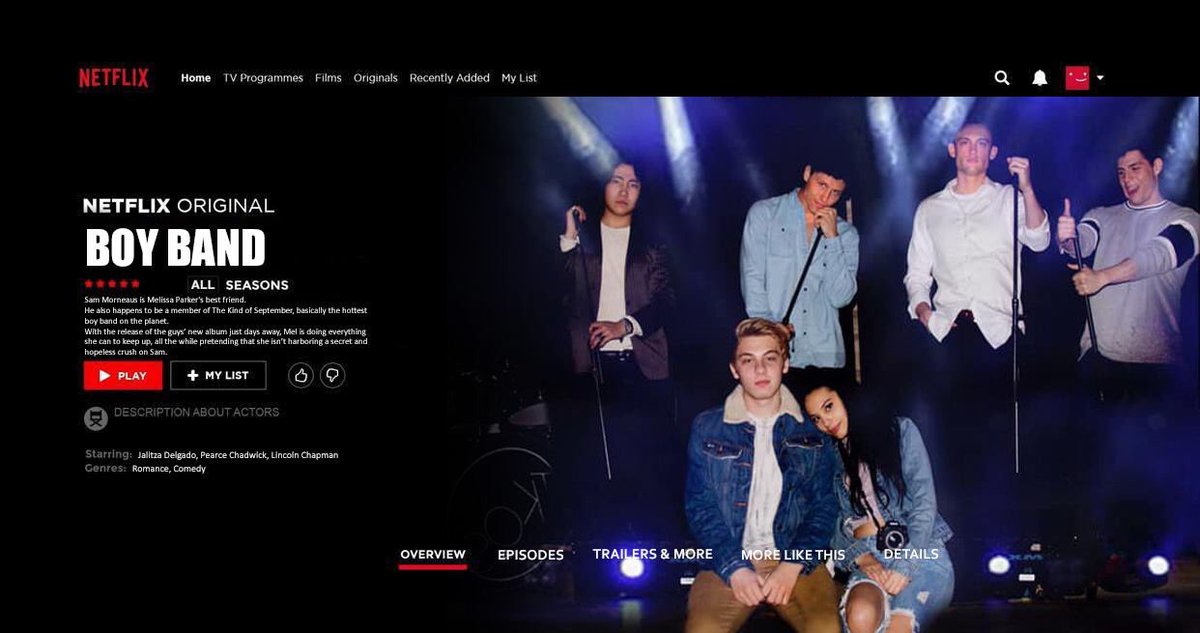 JackieSmith114's tweet photo. Jumping on the bandwagon!
@BoybandMovie as a Netflix series! 💜
https://t.co/Lc8u1JJH9p https://t.co/UmxSgDHvz4