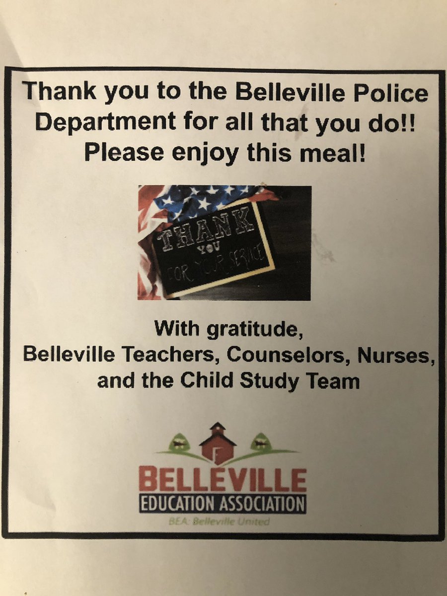 Belleville Police tweet media