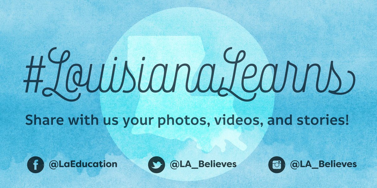 DesotoParish's tweet photo. Please share your posts and tag DeSoto Parish Schools, as well as @La_Believes. Remember to use the hashtags #DeSotoStrong &amp; #LouisianaLearns in your post. Let’s storm social media with the great happenings taking place in DeSoto Parish! https://t.co/NkdMYu1PiK