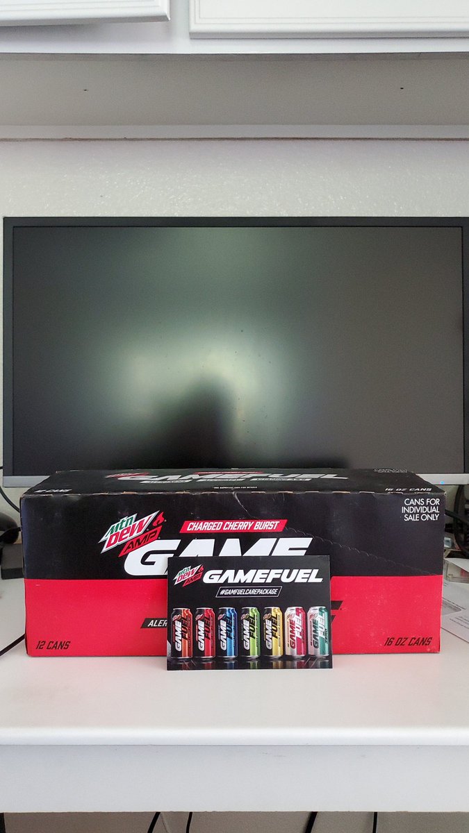 Thanks to @GameFuel for the #gamefuelcarepackage