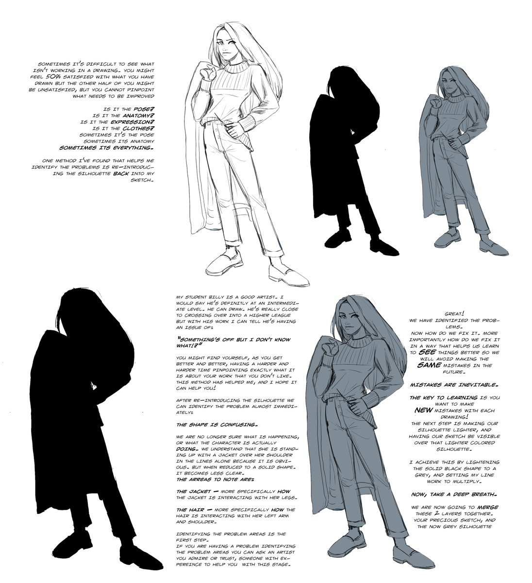 RyanJamesArt's tweet photo. Critiquing student work part 1 on my discord :D
if you're an artist who wants to learn, or teach what you know,  hit me up and I'll add you to my art discord channel
#arttutorial #illustration #characterdesign https://t.co/XEIPXnGfDZ