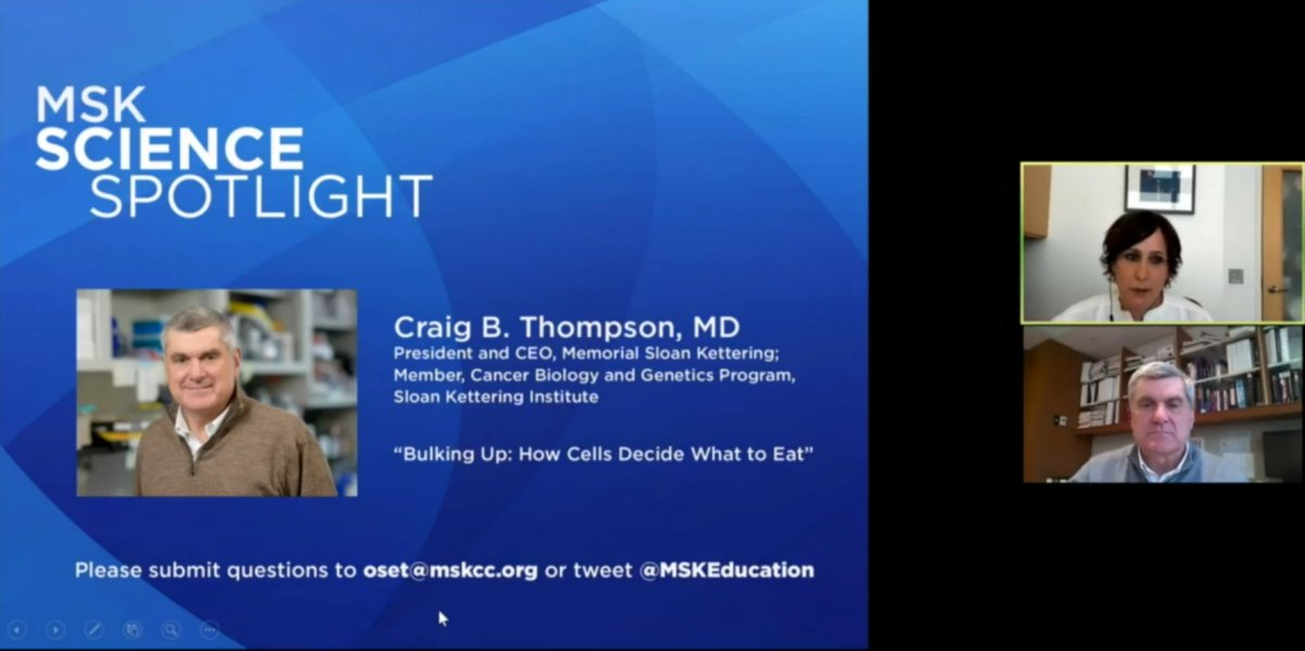 Here you go, Dr. Craig Thompson! A really nice talk!