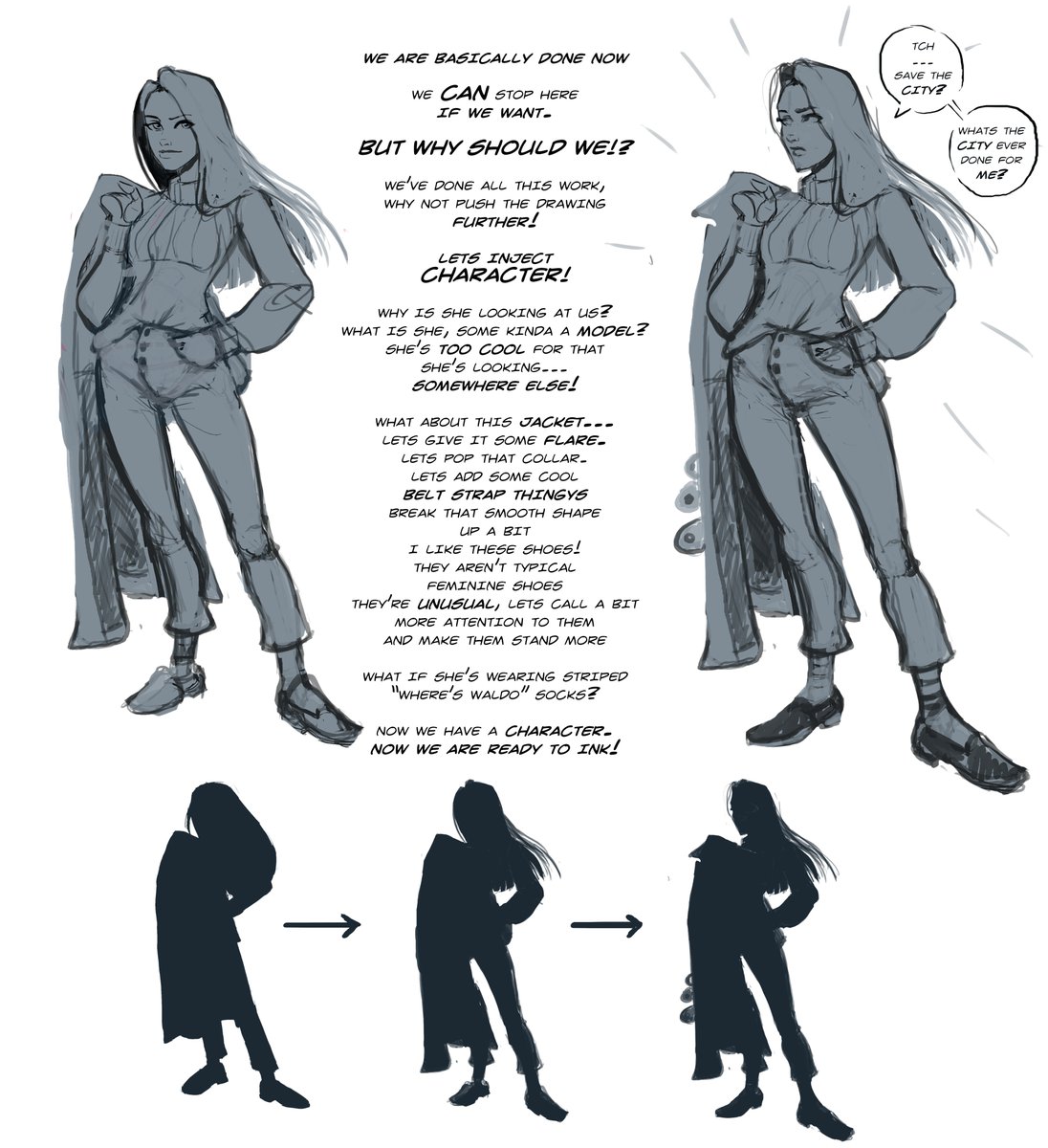 RyanJamesArt's tweet photo. Critiquing student work part 2 on my discord :D
if you're an artist who wants to learn, or teach what you know,  hit me up and I'll add you to my art discord channel
#arttutorial #illustration #characterdesign https://t.co/AewUp3PRn9