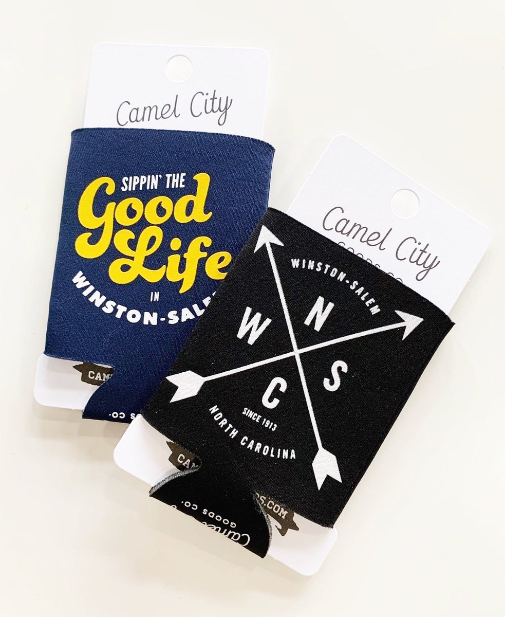 This one's for locals and transplants alike. With all this time at home, having a cold beverage on the porch is as important as ever. Suit up your next local brew with a shout-out to your favorite city. bit.ly/2VsQfhK