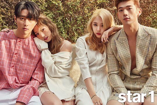 Kard’s photoshoot with Star1 