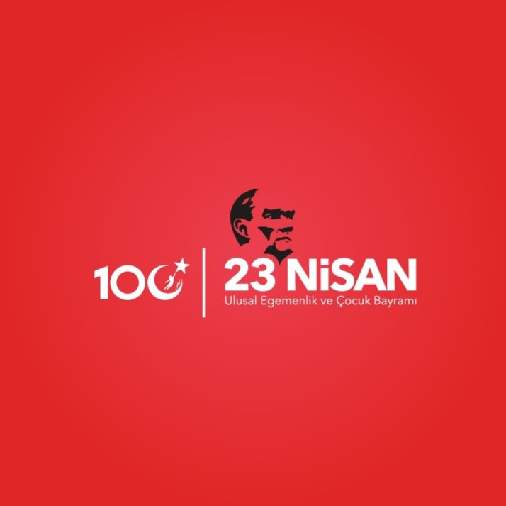 GSB_Denizli's tweet photo. 23 Nisan Ulusal Egemenlik ve Çocuk Bayramımızın 100. Yılı Kutlu Olsun... 🇹🇷 #23nisan https://t.co/1v8Ej8cWom