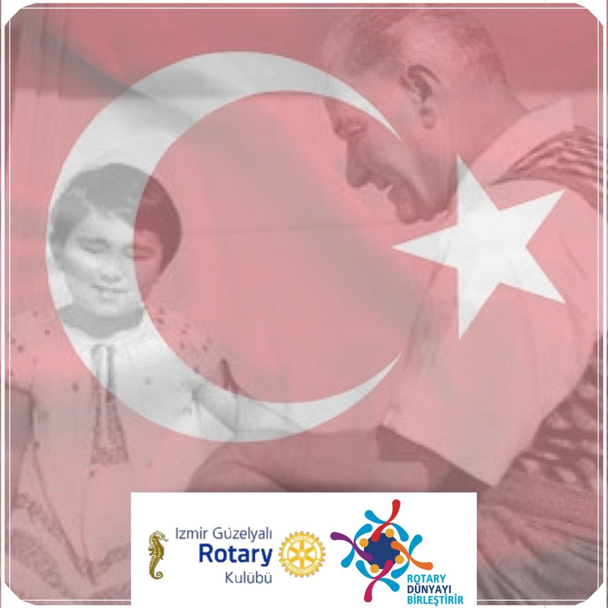 GuzelyalRotary's tweet photo. Türk milletimizin iradesini temsil eden Birinci Büyük Millet Meclisi’nin açıldığı ve Türk halkının egemenliğini ilân ettiği, 
Atatürk’ün tüm dünya çocuklarına armağan ettiği 23 Nisanımızın 100. yılı kutlu olsun! #23Nisan https://t.co/Hx4yoRfh56