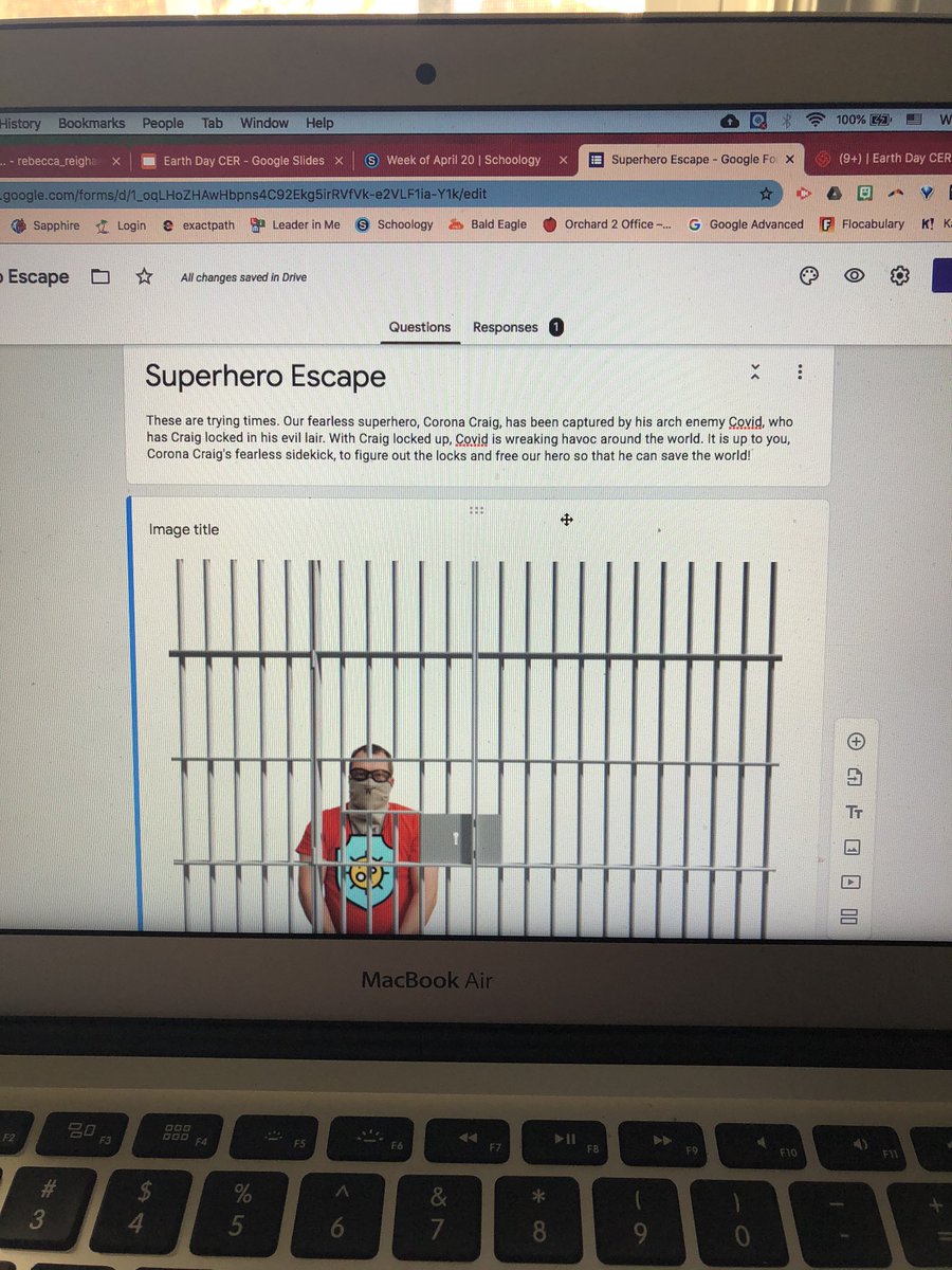 Fearless4th's tweet photo. Fearless 4A Friends.... what did we have up our sleeves for Friday?? I’ll give you a hint - we hope you have your Breakout Brains ready to solve some problems!!! #breakout #elocks #allsubjectchallenge @BearCreekEtown https://t.co/wriB2AeoVU