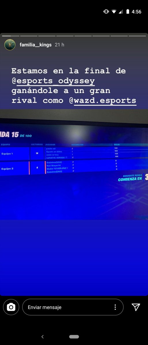 Familia_Kings's tweet photo. Disputando Primera final en nuestro equipo de Fornite
¿Será el primer título de la familia?
#GoKeS 🦁👑 https://t.co/U6dx7SiAhO