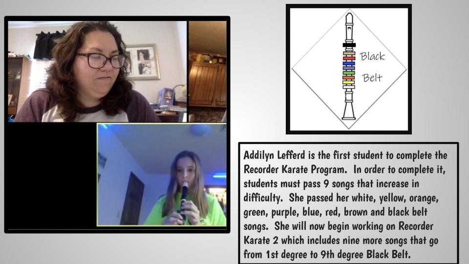 RVMSPanthers's tweet photo. Here is a Continuous Learning success story from Mrs. Kahle's music lessons. Way to go Addilyn. https://t.co/W7coYw7VoW