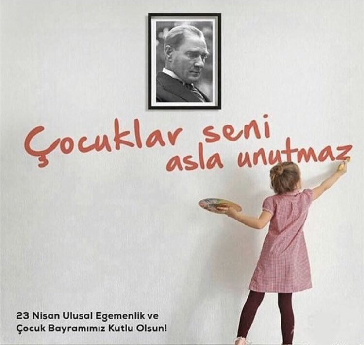 meryemerv's tweet photo. Bir çocuğa verilebilecek en güzel hediyeyi veren Atam; seni kalbimiz kurusa da unutmayız, 
unutturmayız ❤️
#100YıllıkEgemenlik 🇹🇷 https://t.co/TOvDFnSs5I