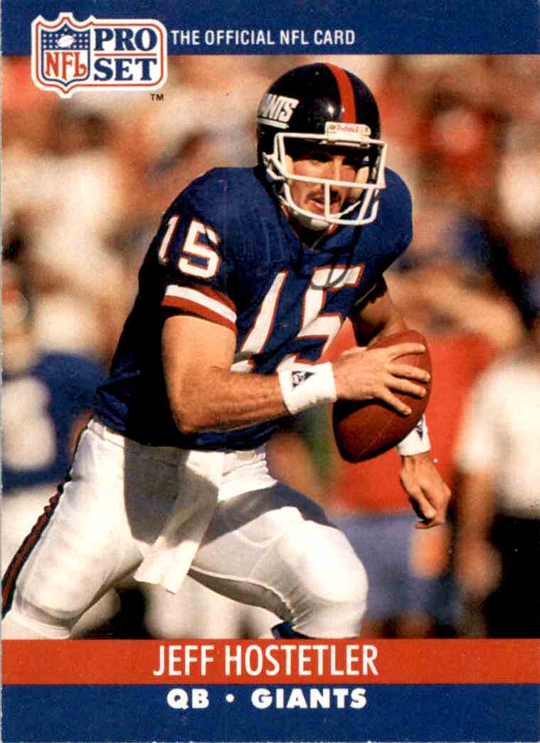 Happy Birthday Jeff Hostetler!  

Throw down an athlete that rocked 
