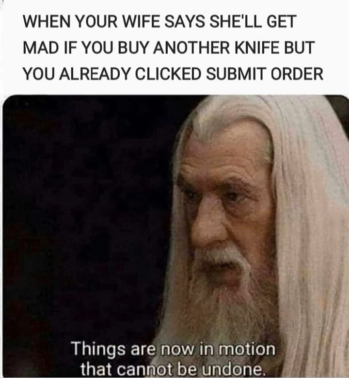 Ravencrest Tactical Sorry Hunny Too Late Visit T Co Smbejmjalz To Shop Our Full Catalog Of Otf Out The Front Tactical Knives Tank Tough Knives