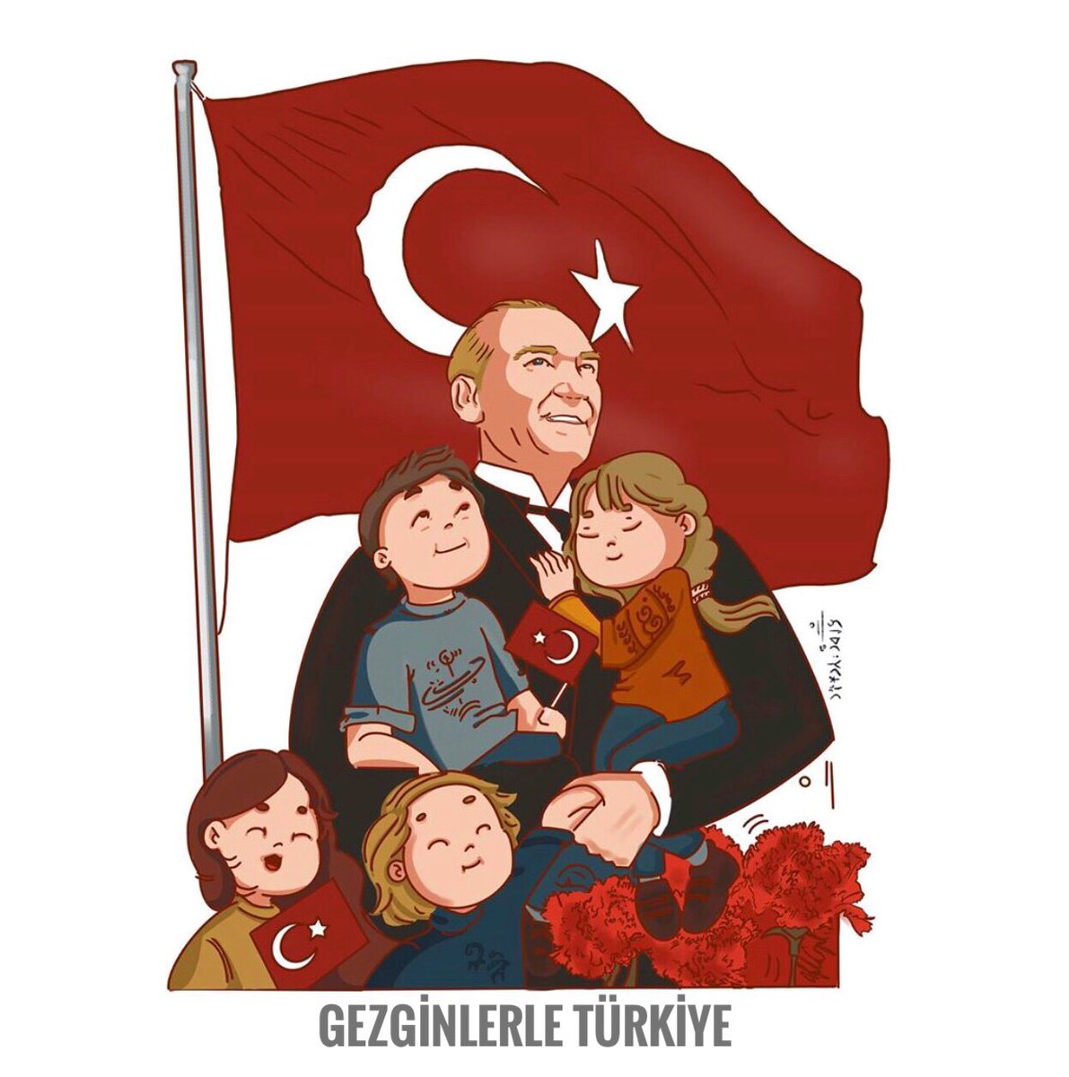 gezginlerle's tweet photo. “Yarının teminatı olan çocuklarımıza yarının gözüyle bakalım ki yarınlarımız aydınlık olsun 23 Nisan Ulusal Egemenlik Ve Çocuk Bayramınız Kutlu Olsun."🇹🇷 
#gezginlerle #23Nisan #Ataturk #Turkey #23NisanKutluOlsun #EvdeKal #EvindeKalTurkiyem https://t.co/q5TkD4HMTG