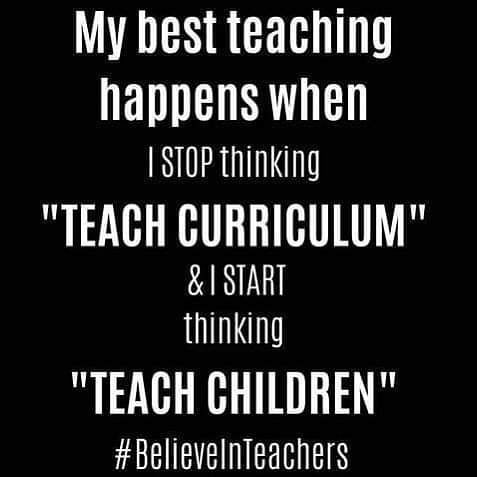 teachergoals's tweet image. This is especially important now! 

Let us do what's best for kids. 🧡