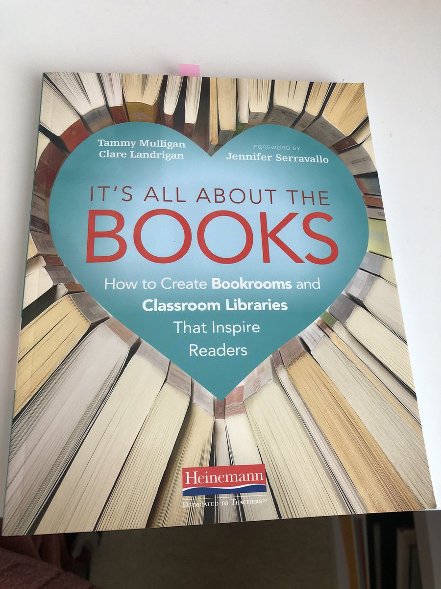 MissCziraky's tweet image. Highly recommend this book for all my teacher friends out there! @TammyBMulligan and @ClareLandrigan discuss different systems to create classroom libraries and bookrooms that support both student choice and instructional goals 📚