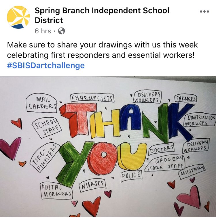 Don’t forget our drawing challenge this week!!! We ❤️ Our Healthcare Workers🥰.                                   <a href="/Buffalo_Creek1/">Buffalo Creek Elem</a> <a href="/AnitaJoshi_BCE/">Anita Joshi</a> @MrsMejiaBCE @MsHollandBCE @MsAlvarezBCE @teremma40 @