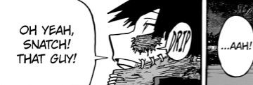 (DABI) And Maybe that should be tragic, but you see his lack of remorse and his chaos and all the people he kills, and it's hard to feel sorry for something so evil.