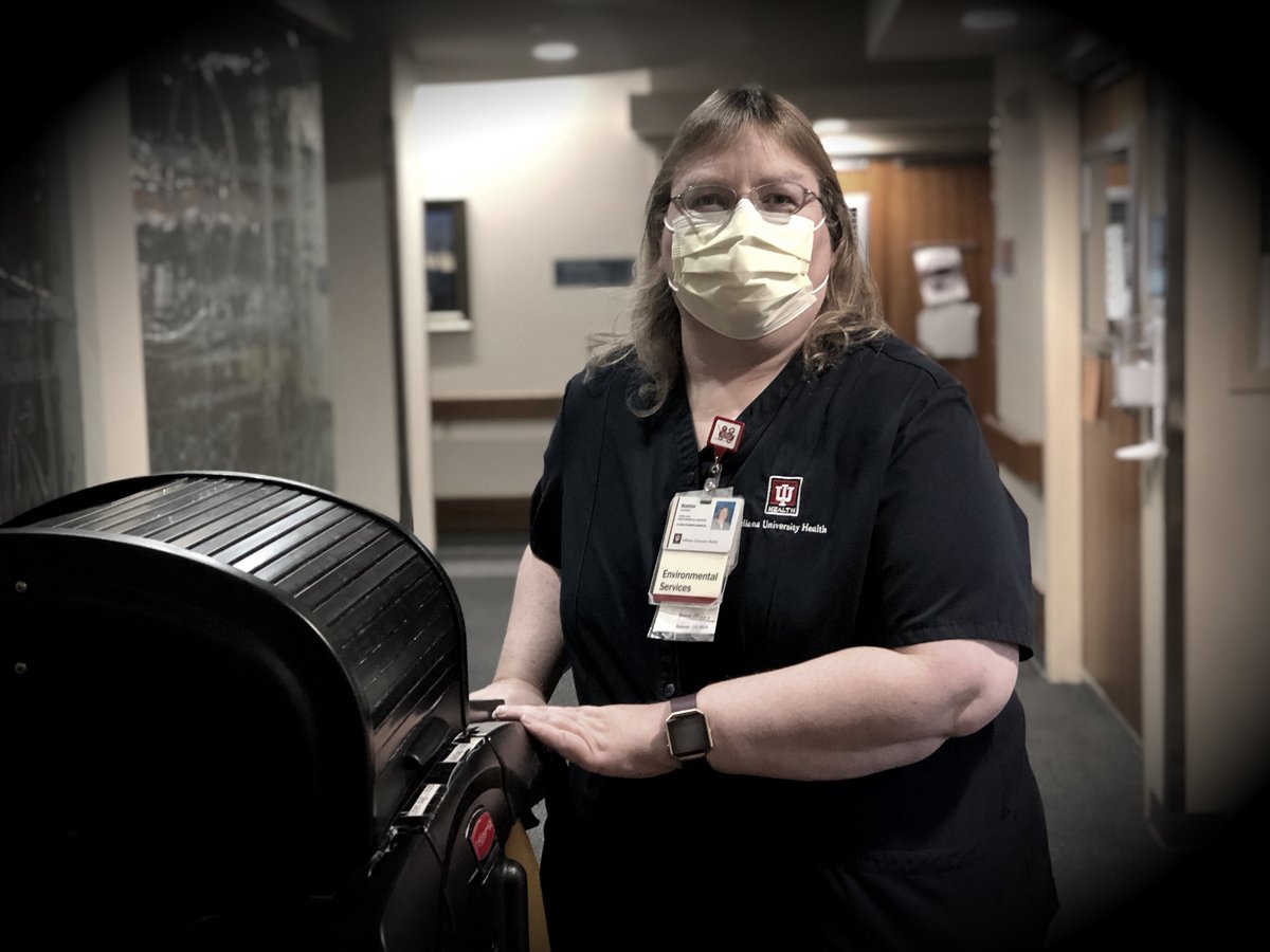 Behind the Mask: Meet Hospital Housekeeper Bobbie Larrison  https://www.wthr.com/article/behind-mask-hospital-housekeeper-shares-her-story  #behindthemask  #covidfighters  #covid19fighters  #FrontLineHeroes  #frontlineworkers