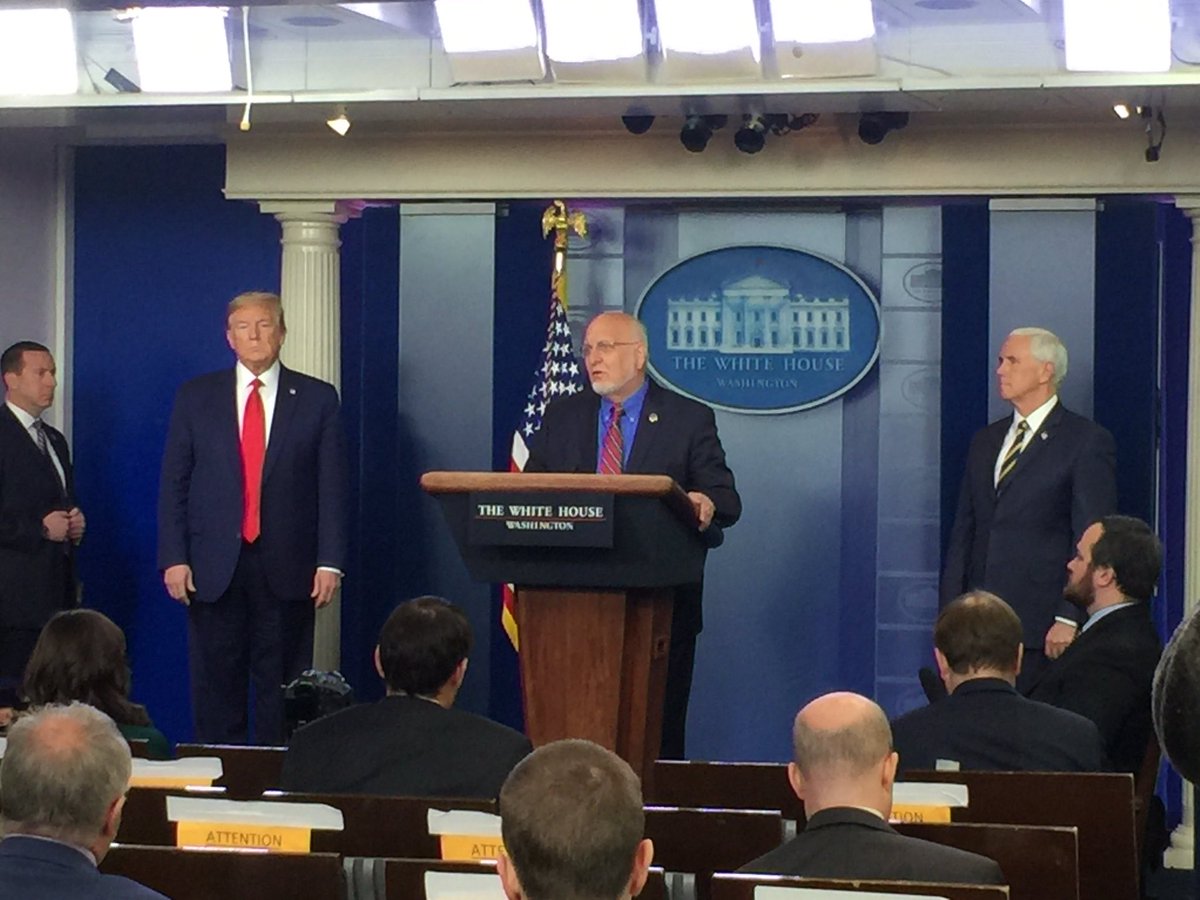  #HAPPENINGNOW: Daily White House Briefing 4/22/20CDC’s Dr. Redfield:- CNN misconstrued statement; actual statement was about upcoming fall and winter bringing in flu cases that may complicate efforts.- My comments were to appeal to Americans to embrace the flu vaccine @OANN