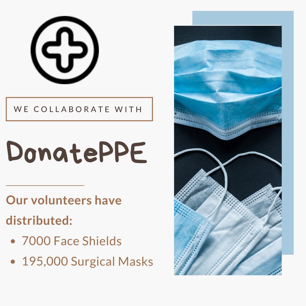 MedSupplyDrive's tweet photo. As we’ve grown, we’ve had the opportunity to collab with some other organizations doing amazing work to assist clinicians on the frontlines. Our volunteers have been able to deliver supplies on behalf of @donateppe, @getmeppechi, and @projectppeact! 🎉 Check it out! ⬇️ #GetMePPE https://t.co/rR9qoj7IVQ